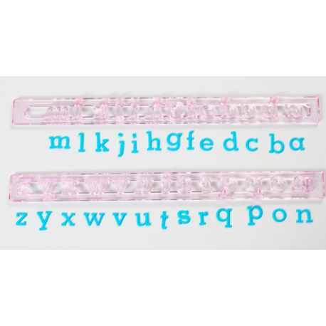 FMM Ausstechform Alphabet Kleinbuchstaben, 1 cm
