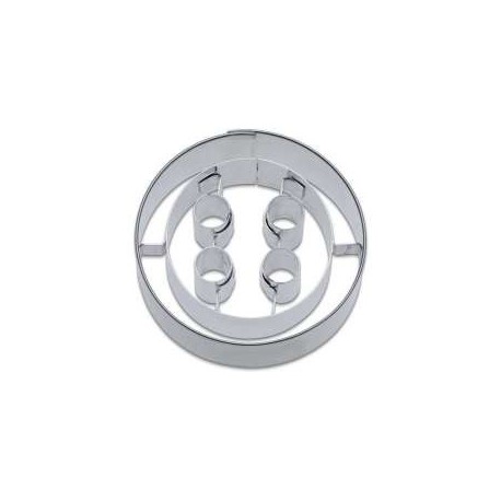 Button cookie cutter, approx. 5 cm
