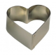 Decora - Dessert ring heart, 10 cm, 4.5 cm high