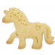 Ausstech- und Prägeform Einhorn, Kunststoff, 7 cm