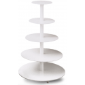 5-Tier Stacked Cake Tower